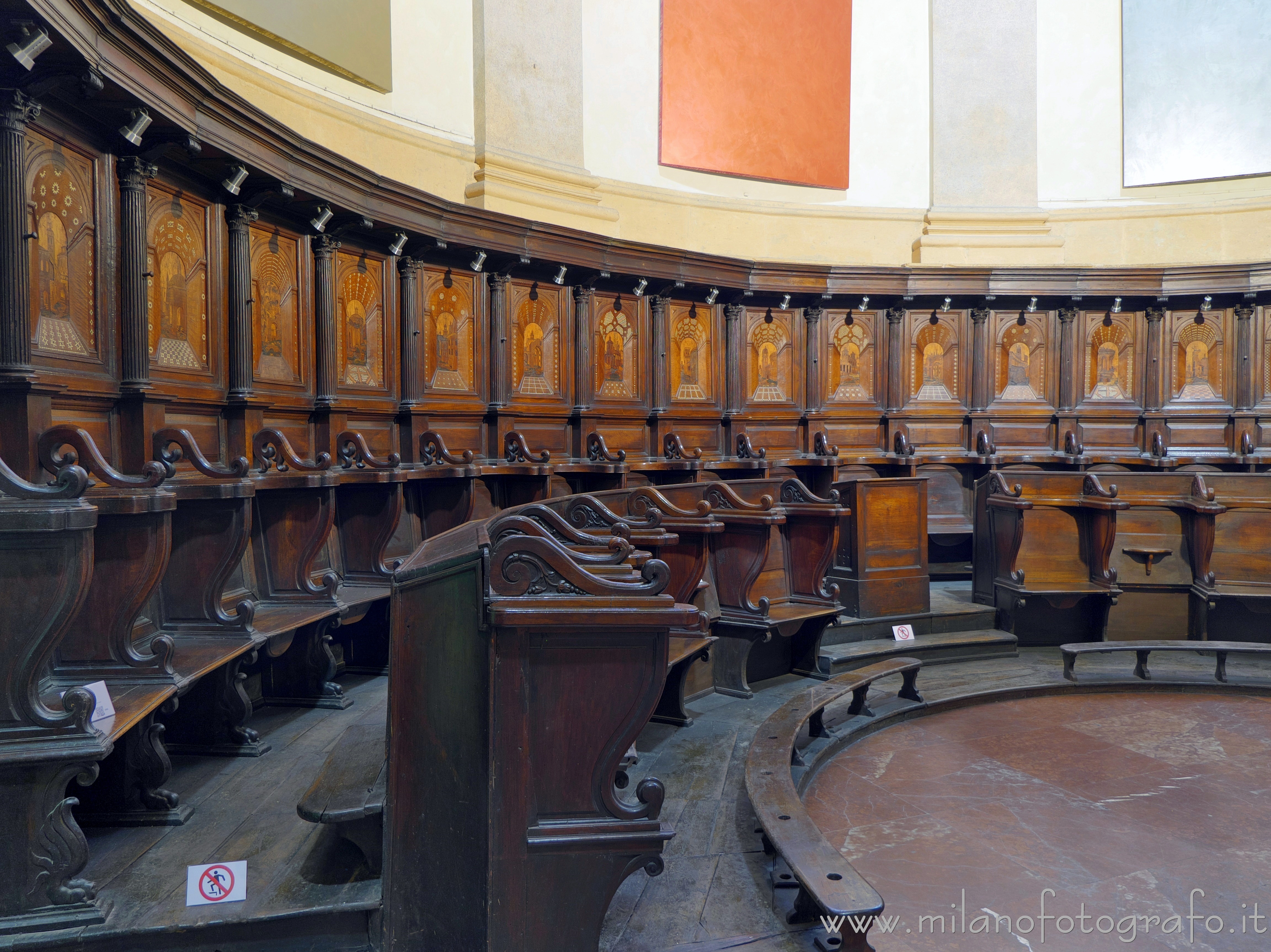Milan (Italy) - Choir of the Church of San Fedele - Full resolution picture